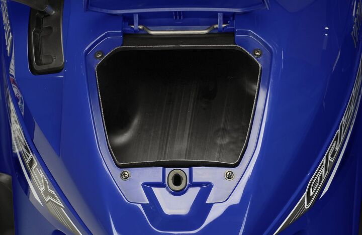 2016 yamaha grizzly eps review, 2016 Yamaha Grizzly Front Storage