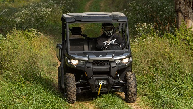 2016 Can-Am Defender HD8 XT DPS Review + Video