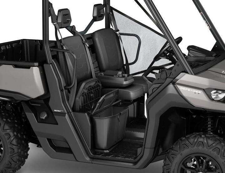 2016 can am defender hd8 xt dps review video, 2016 Can Am Defender HD8 Seat Storage