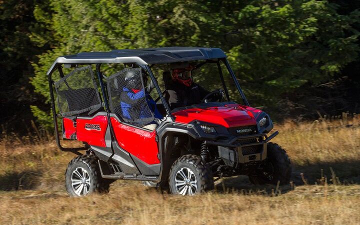 2016 honda pioneer 1000 5 deluxe review, 2016 Honda Pioneer 1000 Action Front Left