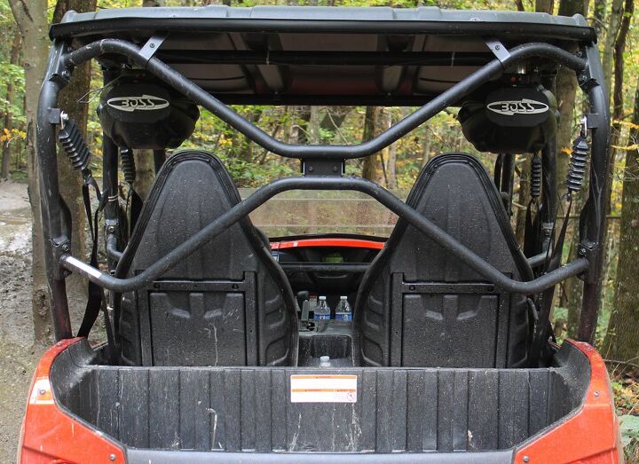 boss rebel powersports sound system review, BOSS Rebel PowerSports Speakers Rear