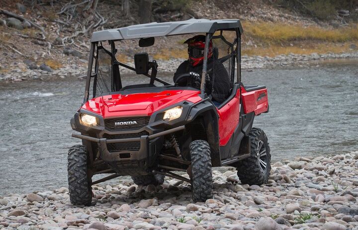 2016 honda pioneer 1000 eps review, 2016 Honda Pioneer 1000 Action Water