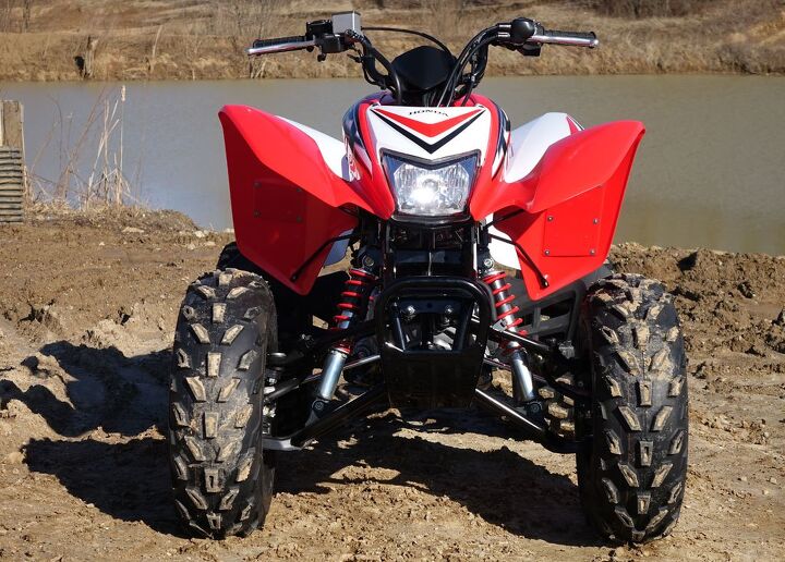 2016 honda trx250x review, 2016 Honda TRX250X Front