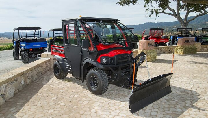 2017 kawasaki mule sx review, Kawasaki Mule SX Cab Plow