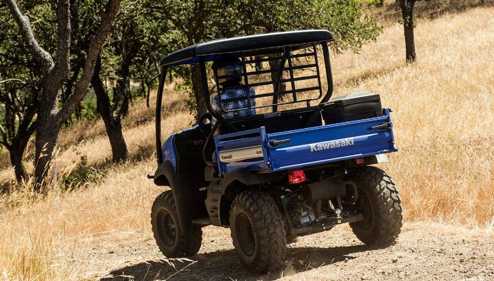 2017 kawasaki mule sx review, Kawasaki Mule SX Action Rear