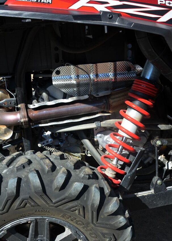 2016 polaris rzr xp 4 turbo review, 2016 Polaris RZR XP 4 Turbo Heat Shielding