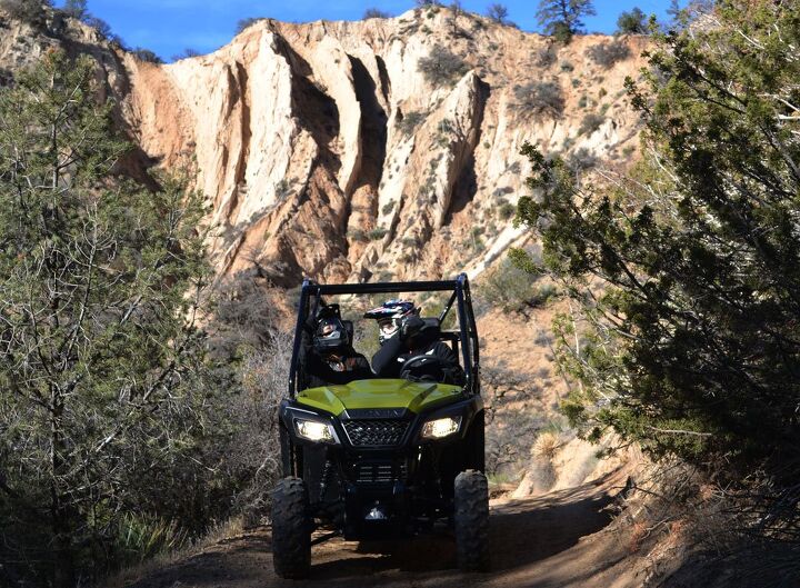 2017 honda pioneer 500 review, 2017 Honda Pioneer Action Front