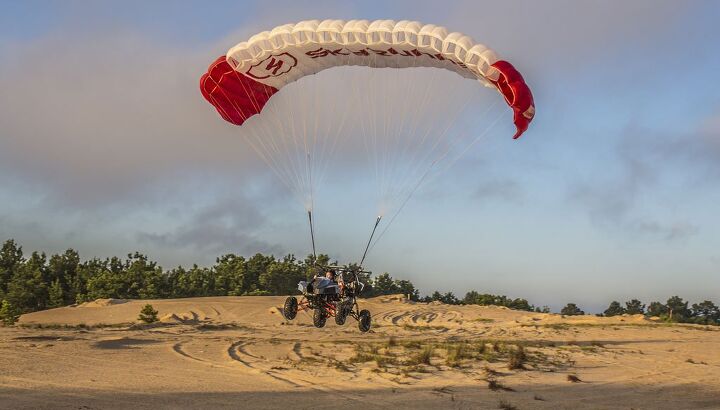 skyrunner flying utv review video, SkyRunner Landing