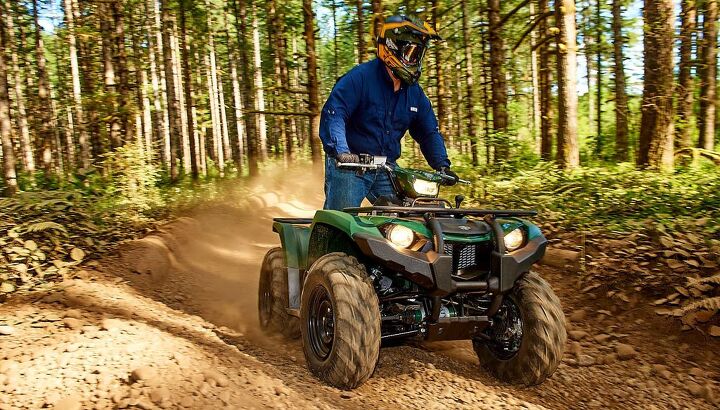 2018 yamaha kodiak 450 review, 2018 Yamaha Kodiak 450 Action Front