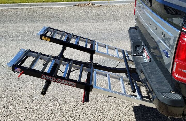 mad ramps atv and utv pickup loading system review, Mad Ramps Gate Up