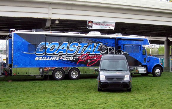 yokley racing team on display at thunder over louisville