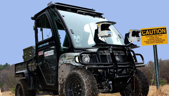 College Students Build Self-Driving John Deere Gator XUV