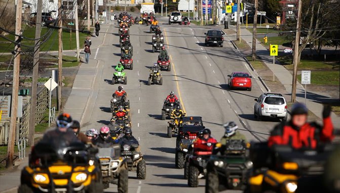 atv riders flock to ontario for can am spring jam video