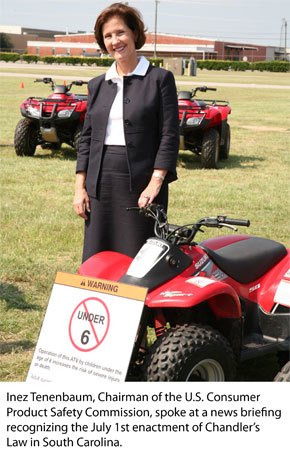 atv safety law enacted in south carolina