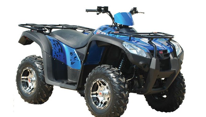 kymco teams up with ford for limited edition atv