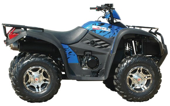 kymco teams up with ford for limited edition atv