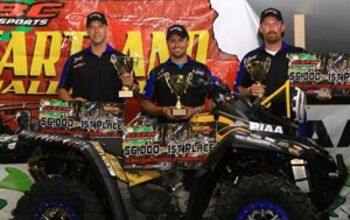 Can-Am Sweeps Heartland Challenge Pro Utility Class Podium