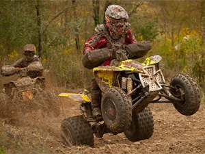 Borich Suffers Flat Tire at Mountain Ridge GNCC