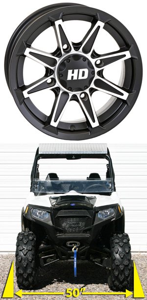 sti releases wheel solution for polaris rzr