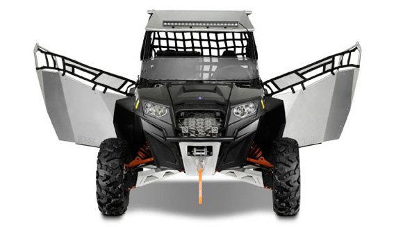 polaris introduces doors for ranger rzr lineup