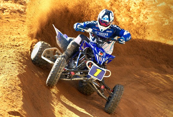 dustin nelson dominates yamaha quadx series finale