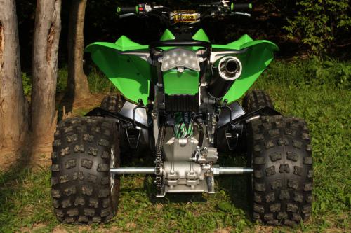 2011 kawasaki kfx450r project woods warrior video, Kawasaki KFX450R Project Kenda Kutter XC Tires