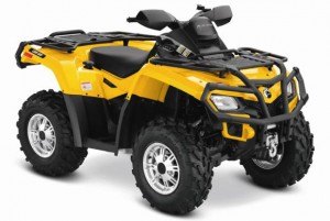 brp recalls atvs due to power steering issue, 2011 Can Am Outlander 800R XT