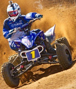 yamaha giving away gopro cameras with atv purchase, Dustin Nelson wears a GoPro camera while racing