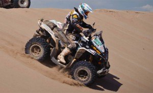 can am atvs and side by sides earn podium at 2012 dakar, Daniel Mazzucco 2012 Dakar