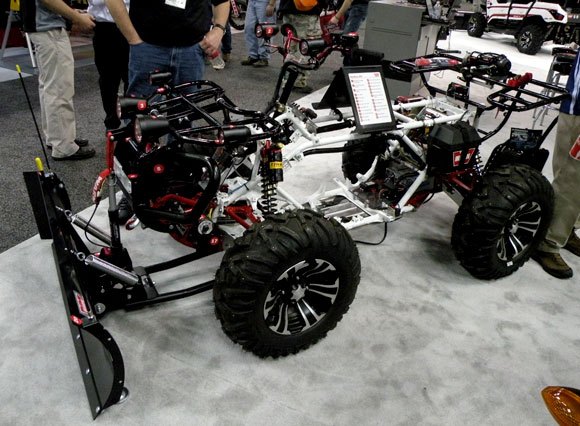 top 10 atvs and utvs from dealer expo, Warn Naked ATV