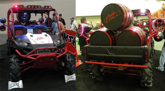 top 10 atvs and utvs from dealer expo, Audio Formz Polaris Ranger