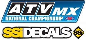 ssi decals returns to support 2012 ama atv motocross series, AMA ATV MX SSi Decals Logo