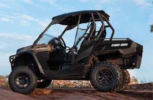 brp to produce electric powered can am commander, Can Am Commander Electric Camo