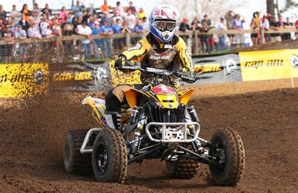 Can-Am Racers Earn Podiums at AMA ATV Motocross Opener