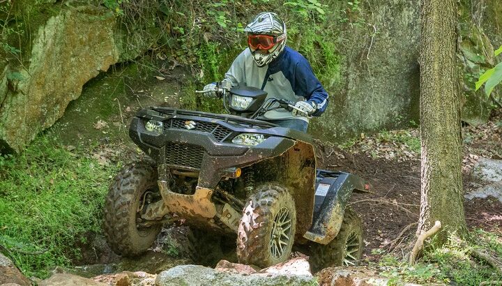 2019 suzuki kingquad 750 axi review video, 2019 Suzuki KingQuad 750 AXi 17