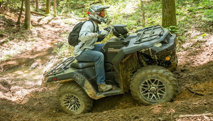 2019 suzuki kingquad 750 axi review video, 2019 Suzuki KingQuad 750 AXi Profile