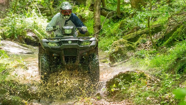 2019 suzuki kingquad 750 axi review video, 2019 Suzuki KingQuad 750 AXi Front