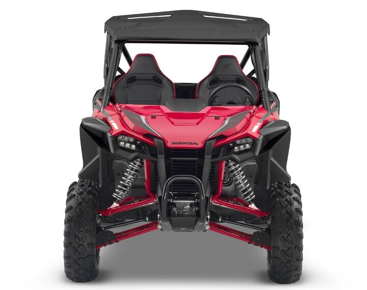 2019 honda talon 1000r and 1000x review first impressions video, 2019 Honda Talon 1000X Front