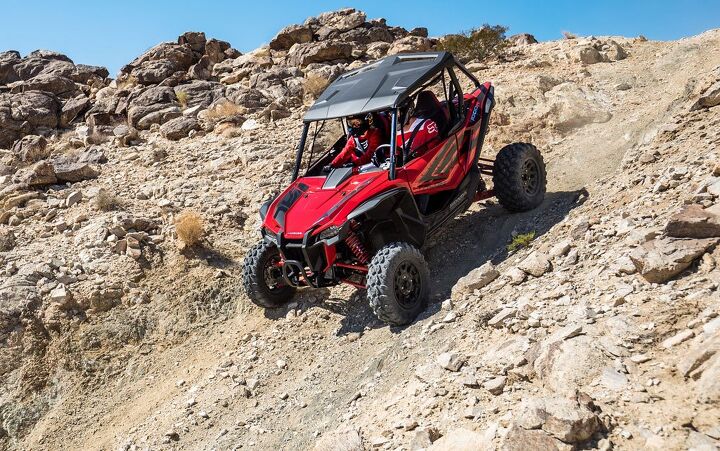 2019 honda talon 1000r and 1000x review first impressions video, 2019 Honda Talon 1000R Down Hill