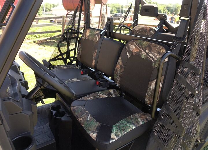 2019 polaris ranger crew xp 1000 eps review, 2019 Polaris Ranger Crew XP 1000 Front Seats