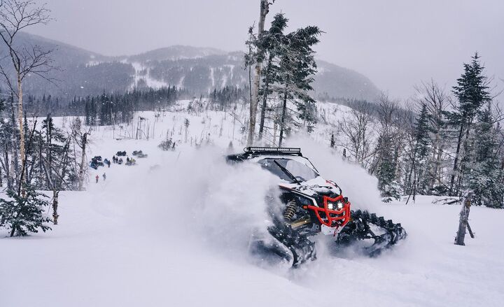 can am apache backcountry and backcountry lt test ride video, Can Am Apache Backcountry View