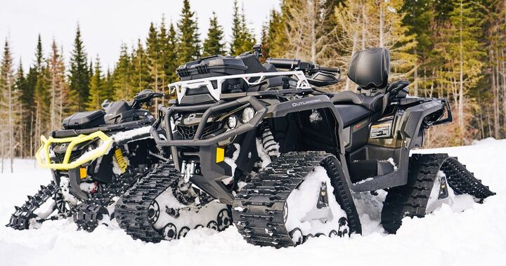 can am apache backcountry and backcountry lt test ride video, Can Am Apache Backcountry Pair