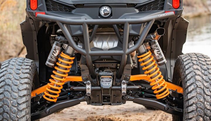 2020 can am maverick sport x rc review, 2020 Can Am Maverick Sport X RC Rear Suspension