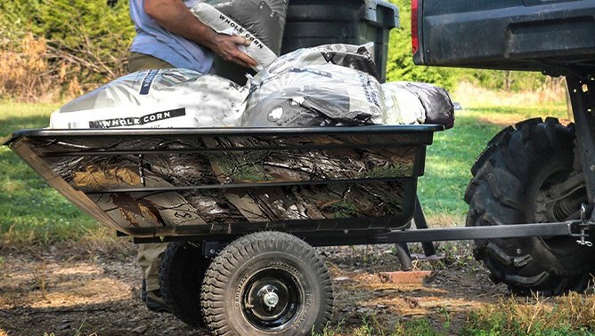 oxcart tow behind dump cart review