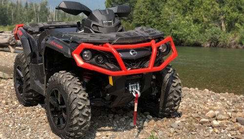 New 2025 Can-Am Outlander X MR 1000R Granite Gray / Legion Red | ATVs In Leland MS - Foto 2