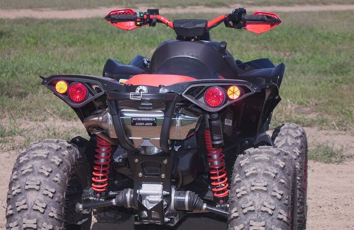 2021 can am renegade 1000r x xc review, 2021 Can Am Renegade 1000R X XC Rear
