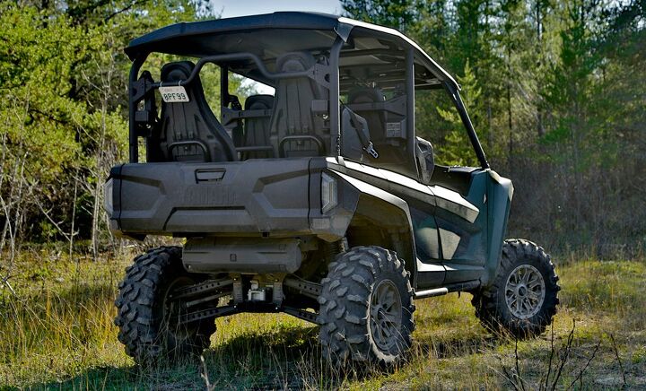 moose hunting in a yamaha wolverine rmax4 1000, 2021 Yamaha Wolverine RMAX4 1000 Rear