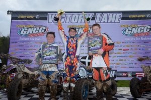 kiser outduels borich to win steele creek gncc, Youth Podium Steele Creek GNCC