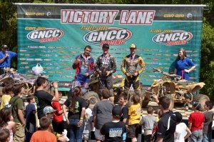 borich edges mcgill to win big buck gncc, Big Buck GNCC XC1 Podium