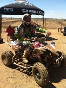 gbc motorsports race report yamaha quad x, Dylan Dixon Quad X Series